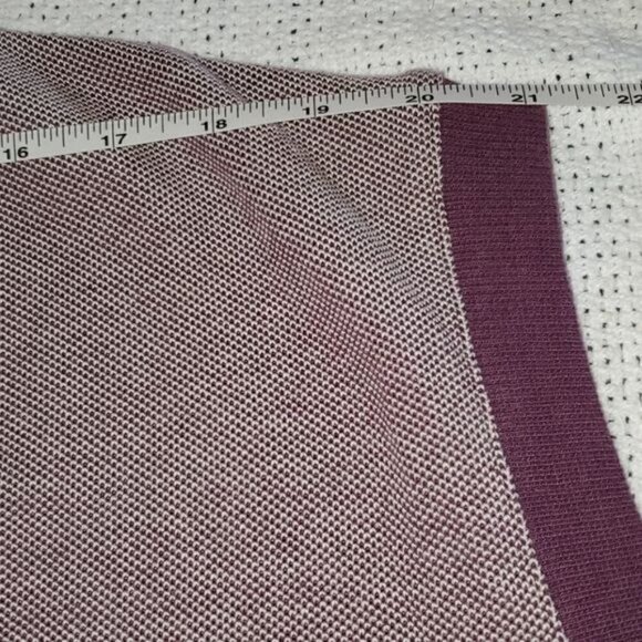 Izod Golf Embroidered Vneck Sz XL Burgandy Vest - Picture 7 of 8